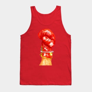 Red Boxing Glove Tank Top